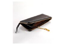 【豊岡財布】anti-mode style OLIVE Long Wallet(AW600）ブラック