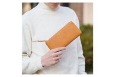 【豊岡財布】anti-mode style OLIVE Long Wallet(AW600）タン