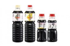 しょうゆの花房セット / うすくち醤油 1L×1本、濃いくち醤油金星 1L×1本、さしみ醤油 300ml×1本、かつお醤油 300ml×1本 /醤油セット  国産大豆 醤油 しょうゆ 調味料 セット【しょうゆの花房】