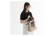 【豊岡鞄】TUTUMU BALLOON TOTE（S4200）ベージュ