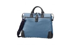豊岡鞄　For The Blue Soft Briefcase（Oブルー）