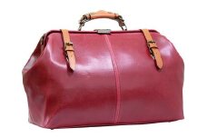 レトロ ダレスボストンバッグ（No.1485-10）レッド
