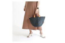 豊岡鞄　トートバッグS（カーキ）TUTUMU Marche mini（S1800　24-145）