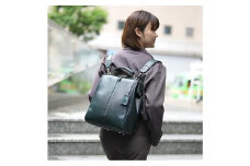 豊岡鞄 YOUTA ELK 3WAYダレス S（YK9S）ダークグリーン