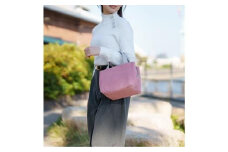 豊岡鞄　TUTUMU スエード Tore tote（S3201）オールドローズ