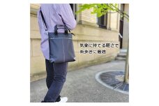 豊岡産鞄 薄マチ手付ナイロンSD（26698-01）黒 / かばん カバン 鞄 バッグ