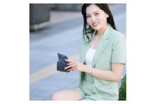 豊岡財布 Colors三つ折りウォレット AW500 ブルーノッテ / 小銭入れ カードケース ミニマル 財布 サイフ 革小物 本革 メンズ レディース 