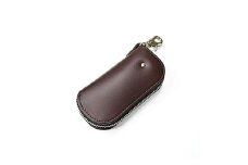 LUGGEX レザーキーケース ダークブラウン 35-0204-55