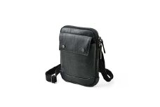 【豊岡鞄】BAGGEX  ウォレットショルダーバッグ ブラック 13-1106-10