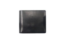豊岡財布　AW0404二つ折りウォレット（ブラック）