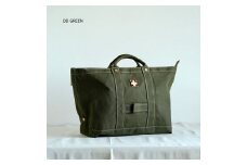 木の庄帆布  NEO TOTE BAG ネオトートバッグ 【KinoshoTRANSIT】  (ODグリーン）