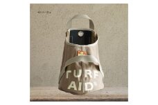 木の庄帆布 【CLUBER BASE クラバーベース】CLUBER BASE “TURF AID“ BAGターフエイドバッグ／砂袋／目土袋（ベージュ）