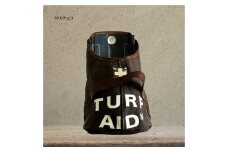 木の庄帆布 【CLUBER BASE クラバーベース】CLUBER BASE “TURF AID“ BAGターフエイドバッグ／砂袋／目土袋（Dチョコ）
