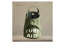木の庄帆布 【CLUBER BASE クラバーベース】CLUBER BASE “TURF AID“ BAGターフエイドバッグ／砂袋／目土袋（ターフグリーン）