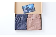 メンズ 下着 ショートトランクス 無地 Ｍサイズ 2枚セット （10 Ivory）（11 Gray）  締め付け感の無い/専用BOX付き ZIVANE / アンダーウェア