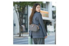 豊岡鞄 TUTUMU Rectangle S4600 グレー