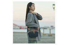 豊岡鞄 TUTUMU Rectangle S4600 ネイビー