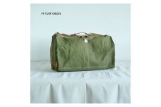 木の庄帆布 ネオボストン ボストンバッグ (ターフグリーン)/  KinoshoTransit Bon Voyage CANVAS NEO BOSTON BAG 担げる ボストンバッグ シンプル デザイン おしゃれ 高級 かばん カバン 鞄 メンズ レディース カーキグリーン
