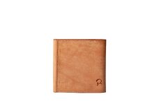 本革製三つ折り財布(ショルダーベルト付き)(キャメル)/ イタリア製 本革 革 財布 三つ折り財布 高級 おしゃれ サイフ さいふ メンズ レディース キャメル ブラウン ラフトレザーズ 