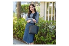 豊岡鞄 haaki Leatherトートバッグ HLB100 ネロ / KOMOREBI 木和田正昭商店 牛皮革 革 トートバッグ レディース 高級 おしゃれ バッグ かばん カバン 鞄 シンプル デザイン ハンドメイド ブラック 黒色