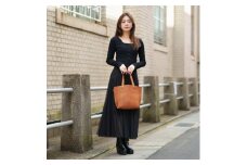 豊岡鞄 haaki Leatherトートバッグ HLB100 コニャック /KOMOREBI 木和田正昭商店 牛皮革 革 トートバッグ レディース 高級 おしゃれ バッグ かばん カバン 鞄 シンプル デザイン ハンドメイド ブラウン 茶色