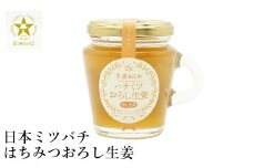 貴重！豊岡市産、日本ミツバチのはちみつで作った はちみつ生姜 150ml / はちみつ 国産 蜂蜜 ハチミツ 兵庫県産 こうのとり生姜 日本ミツバチ ショウガオール お湯割り 炭酸割り はちみつジンジャースカッシュ 温活 しょうが ショウガ 生姜 ジンジャー