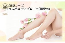 【体験コース】うぶ毛までアプローチ(顔脱毛)《 美容 脱毛 顔 うぶ毛 体験 女性 ご褒美 贅沢 息抜き 》【2400L11806】