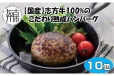 【国産】志方牛100%のこだわり熟成ハンバーグ150g×10個《 ハンバーグ 国産 牛肉 100% 牛 こだわり セット 冷凍 肉 惣菜 お取り寄せ グルメ おかず ギフト 送料無料 》【2402I05943】