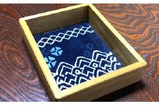 兵庫県伝統的工芸品『赤穂緞通』と小物入れセット