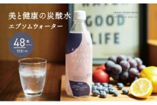 炭酸水 エプソムウォーター AMAMI 500ml × 48本 アコール エプソムソルト 強炭酸 水 備蓄 防災 マグネシウム 飲料 炭酸飲料 海洋深層水 美容 ミネラル 栄養機能食品 健康 健康食品 水分補給 ドリンク 日本製 常温 兵庫 兵庫県 赤穂 赤穂市