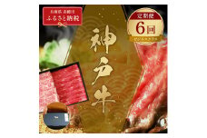 【和牛セレブ】 神戸牛 定期便 「ビジネスクラス」（定期便6回）　定期 定期購入 牛肉 肉 神戸ビーフ 神戸肉 兵庫県 赤穂市