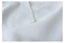 41-4【播州織】抗菌コットンWガーゼ(Clean Cotton Double Gauze)（WHITE）