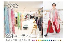 【tamaki niime・イッテンモノ】Lab見学付・全身コーディネート引き換え券 (500-1)