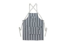 釣り具【がまかつ】播州織 オリジナルデザイン エプロン（19-45）　グレー