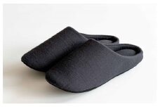播州織 スリッパ 「Slippers Bird Belly 」 Bird Belly charcoal（チャコール） ・Mサイズ（17-40）