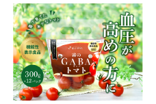 おいしいだけじゃない！機能性表示食品 霧のGABAトマト 300ｇ×12パック（20-52）
