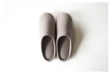 足音が響かない播州織スリッパ 「Slippers 」（17-42）　Mini Dobby (pink)・Lサイズ 