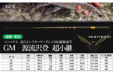 【日本製・渓流竿】     GM 源流沢登 超小継 50（114-8）