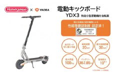 【特定小型原付モデル】公道走行が可能な電動キックボード YDX3【ハセガワモビリティ×YADEA】（400-3）