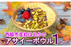超熟成蜜芋「こいもあまいも」紅はるかのアサイーボウル1セット（05-62）