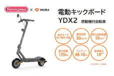 【一般原付モデル】公道走行が可能な電動キックボード YDX2【ハセガワモビリティ×YADEA】（500-5）