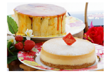 M-37　とりいさん家の芋ケーキ3号サイズ&caramelチーズケーキ