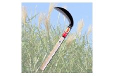A-133  【豊稔鎌】ウェイビーグリップ片刃中厚鎌180mm