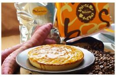自家焙煎珈琲豆1kg（中挽）＆とりいさん家の芋チーズタルト