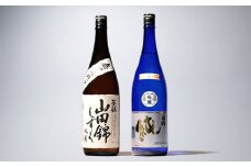 65A0915 葵鶴 純米 山田錦しずく・純米吟醸 純 1,800ml 2本セット[髙島屋選定品］