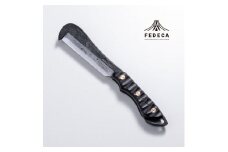【FEDECA】 鍛造バトニング鉈 リップルブラック 000950