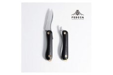 【FEDECA】 折畳式料理ナイフ Solo プレーンブラック　000952