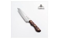 【FEDECA】三徳包丁 小 名栗ブラウン 000987