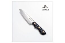【FEDECA】三徳包丁 小 リップルブラック 001035
