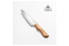 【FEDECA】三徳包丁 小 プレーンホワイト 001071